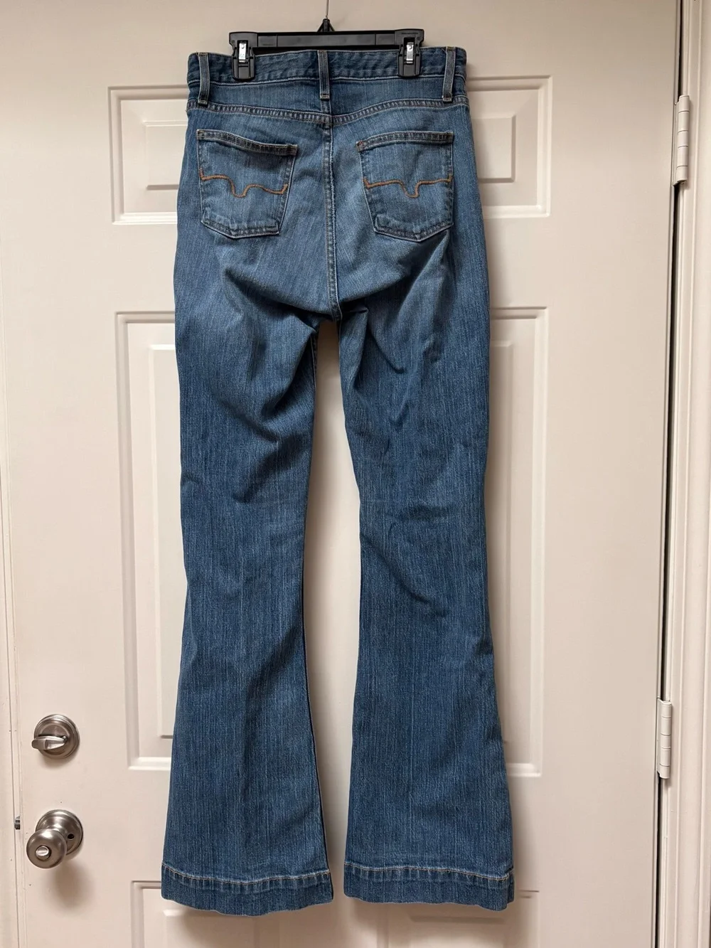 Kimes Ranch Women's Blue Flare Jeans - Picture 2 of 3